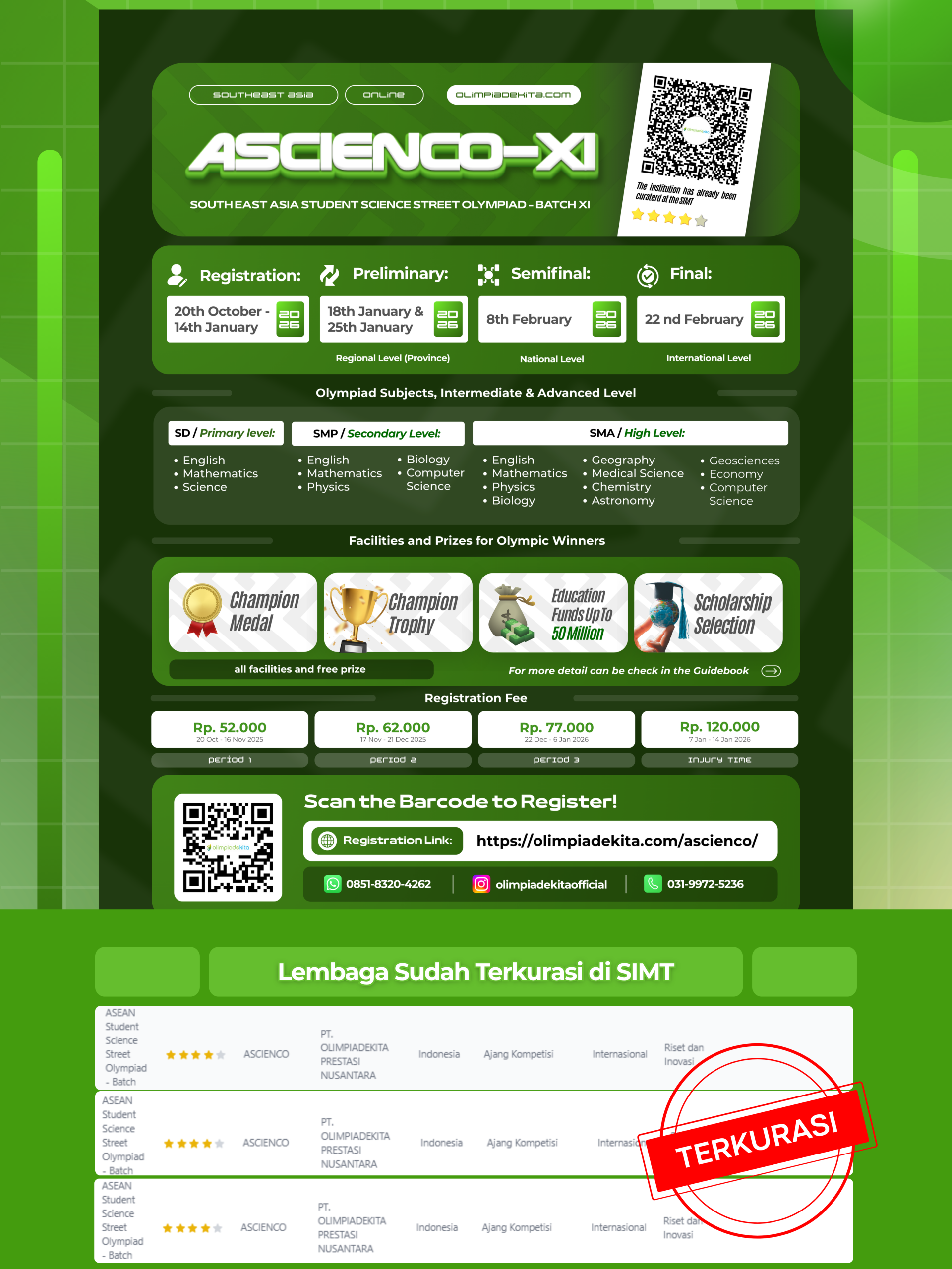 Poster ASCIENCO